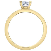 Canadian Princess Cut Diamond Solitaire Ring