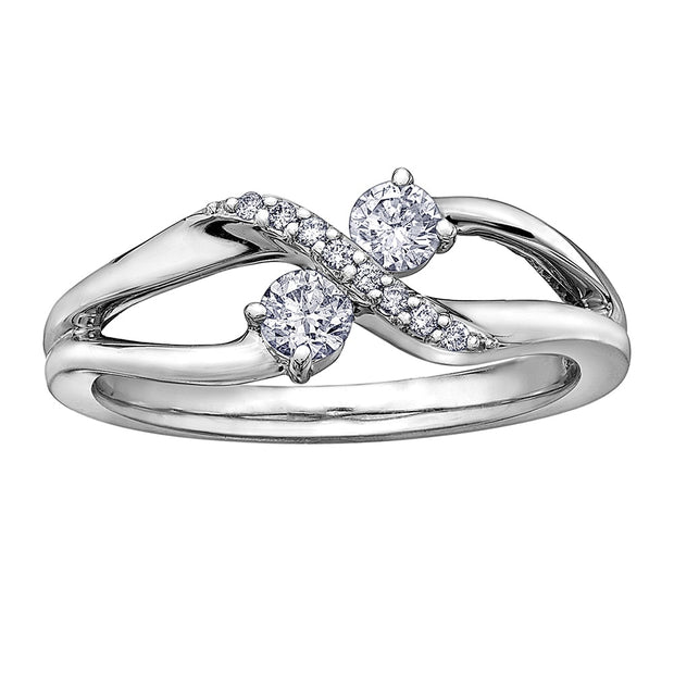 Star Crossed Toi-Et-Moi Diamond Ring