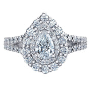 Pear-Shaped Canadian Diamond Ring