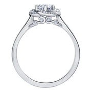 Oval Cut Canadian Diamond Tides of Love Ring