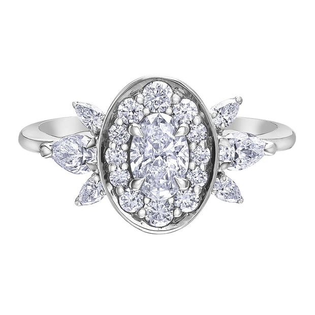 Heirloom Inspired Diamond Ring
