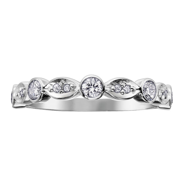 Unique Diamond Wedding Band