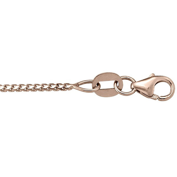 Rose Gold Solid Franco Link Chain