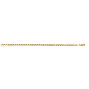 Solid Gold Open Link Chain